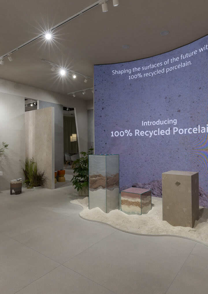 Pioneering at Cersaie 2025: VitrA Tiles Introduces “100% Recycled Porcelain Tile” and V-Tone